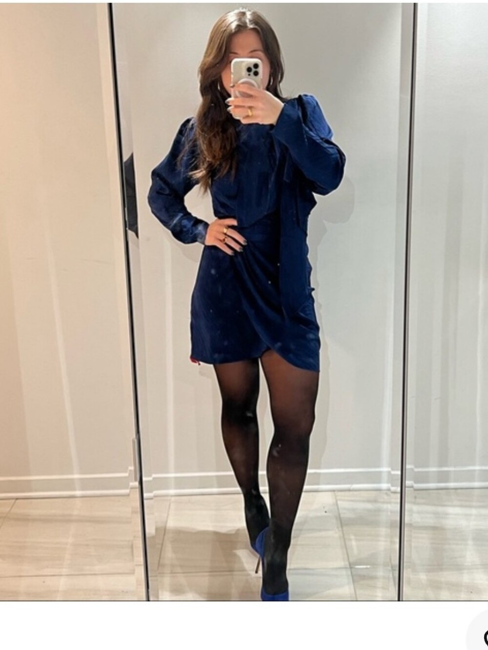 Ronny Kobo Shanaya Mini Dress Size Small